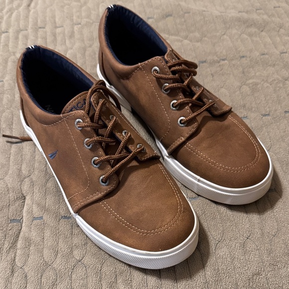 Nautica Men’s Brown Shoes - Picture 1 of 9
